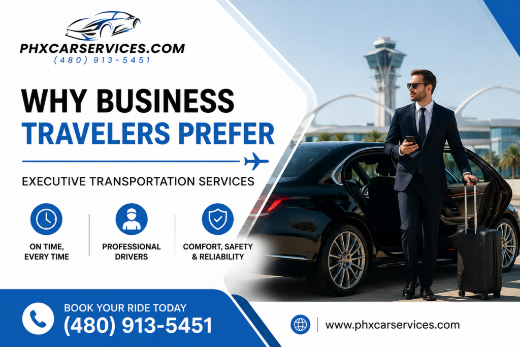 Why Business Travelers Prefer Executive Transportation Services